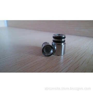 New Glass Tank Metal Core for Wax Dry Herb Vaporizer E Cigar, Dry Herber Clearomizer Head
